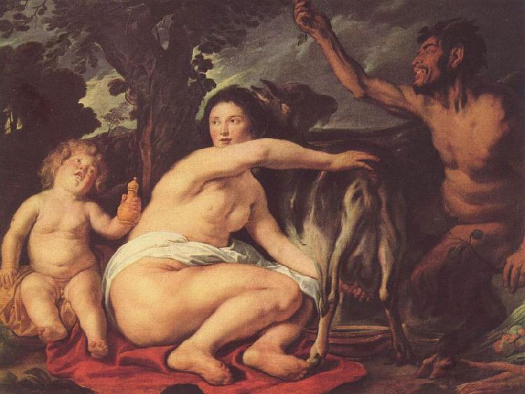 Jacob Jordaens The Childhood of Zeus oil painting image